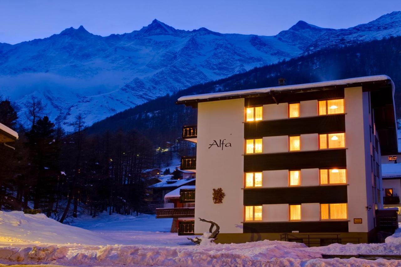 Appartamento Haus Alfa Saas-Fee Esterno foto
